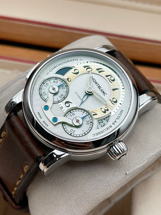 Montblanc - Nicolas Rieussec GMT Chronograph - 7138 - Mænd - 2011-nu