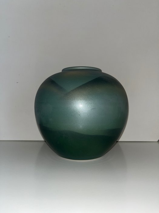 Vase - Porcelæn, 九谷焼-香祥 - Japan - 銀連山Sølvbjergene  (Ingen mindstepris)