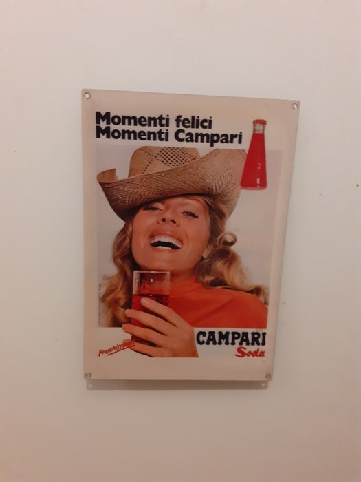 Davide Campari S.p.a Milano - Davide Campari S.p.a Milano - Reklameplakat - Jern