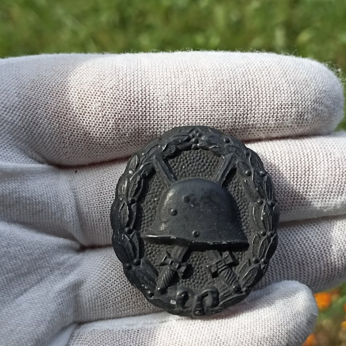 Tyskland - Belønning - Black Wound Badge in Box - 1918