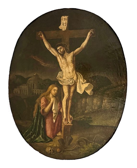 Flemish School (XVI) - The Crucifixion