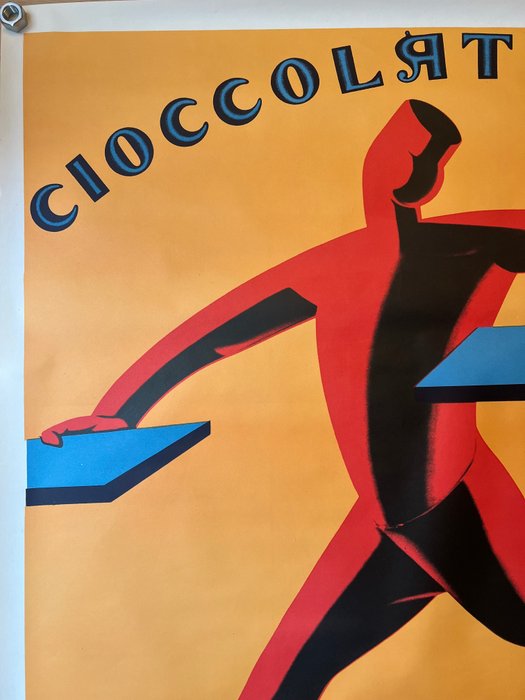 Federico Seneca - poster pubblicitario- Cioccolatini Perugina-Federico Seneca