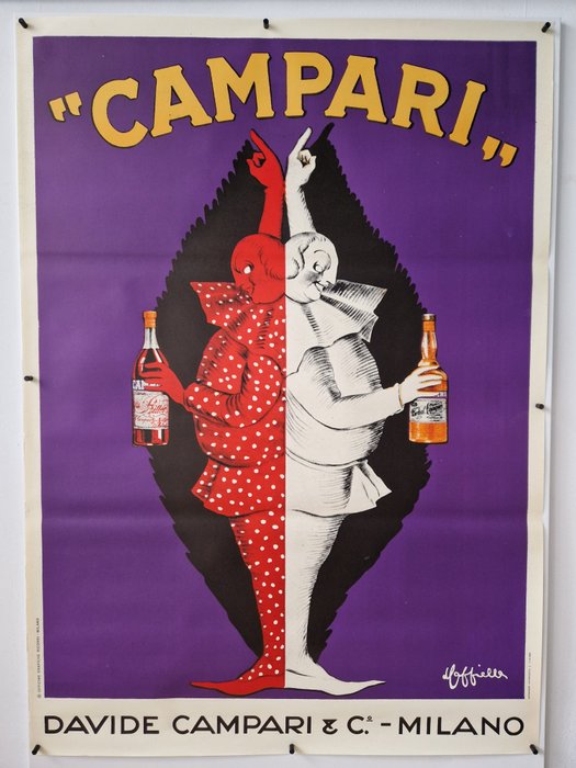 Leonetto Cappiello - "Campari" - Davide Campari  C. - Milano - 1950‹erne