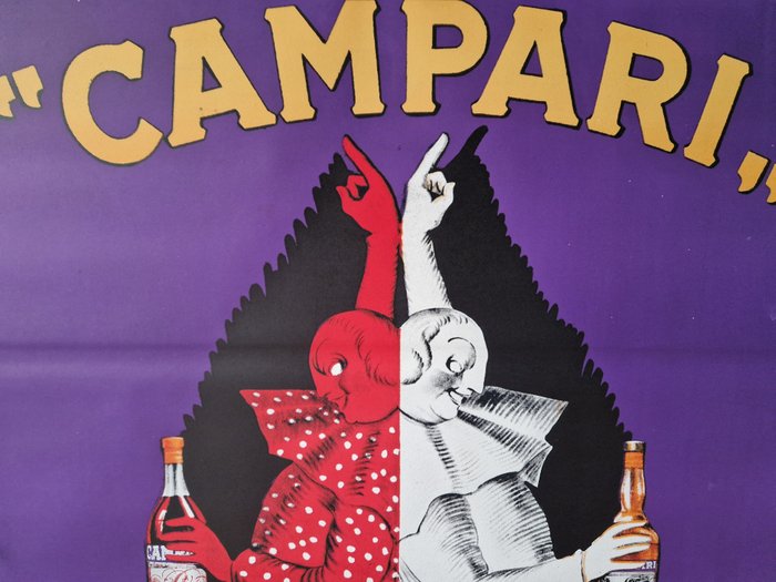 Leonetto Cappiello - "Campari" - Davide Campari  C. - Milano - 1950‹erne