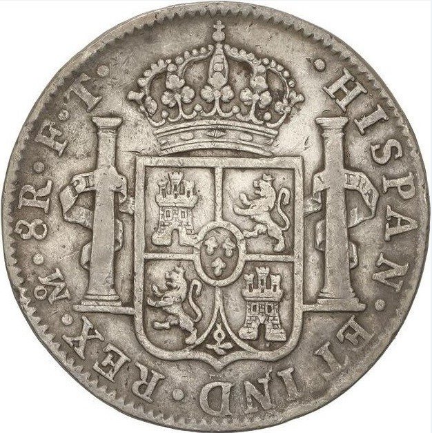 Spanien. Carlos IV. 8 Reales 1803 Mexico FT