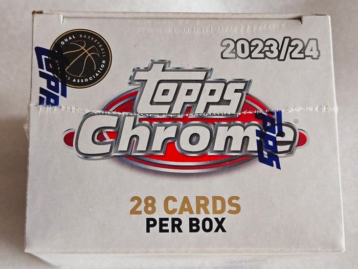 2023/24 Topps Chrome - 1 Sealed box - Næsten så god som ny (NM)