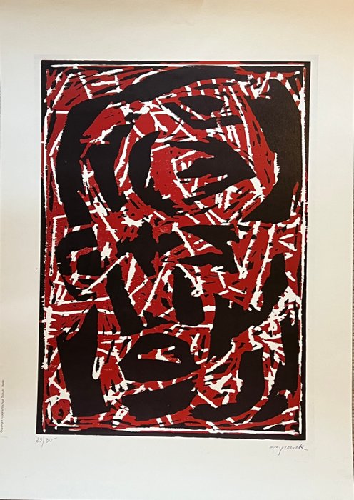 A.R. Penck - Kopf