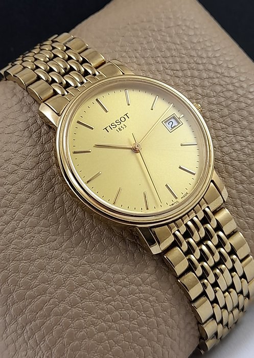 Tissot - Classic 18k Gold plated - Ingen mindstepris - T870/970 - Mænd - 2010-2020