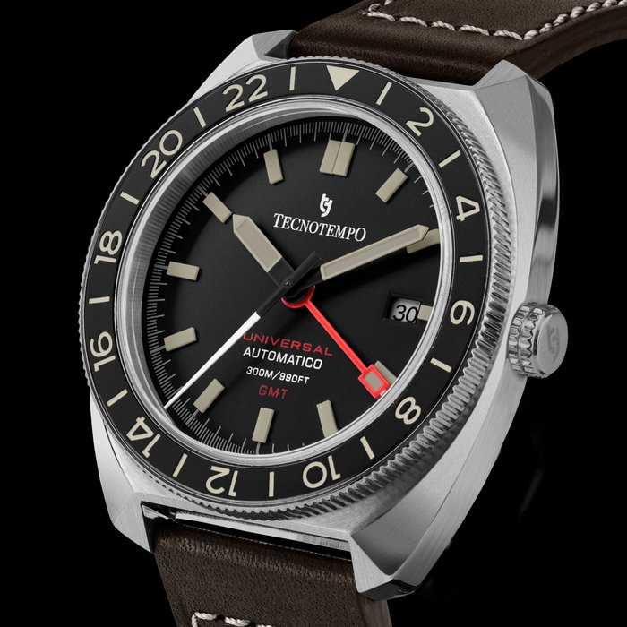 Tecnotempo - GMT "Universal" 300M - Limited Edition - TT.300GMT.PB - TT.300GMT.PB - Mænd - 2011-nu