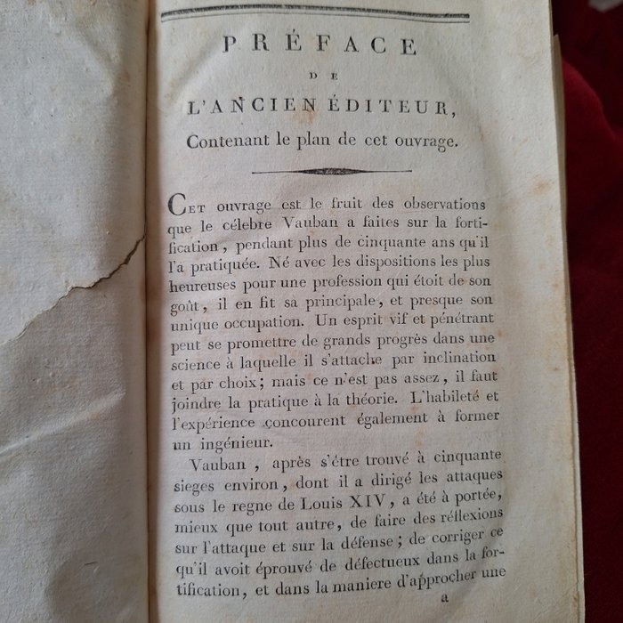 Vauban - Traité de l'attaque des places - 1794