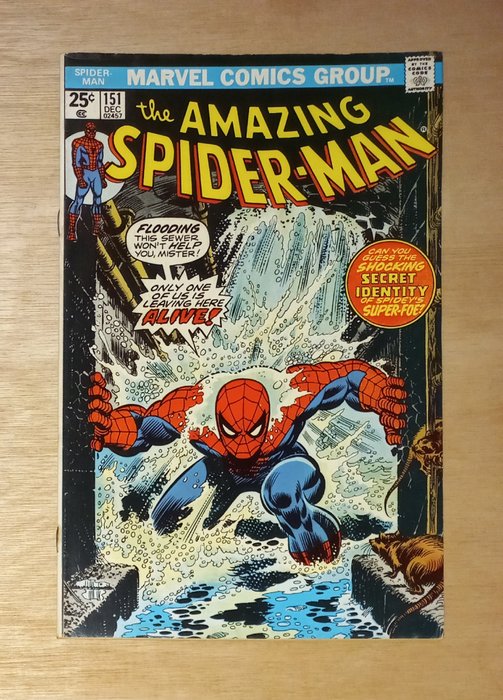 The Amazing Spider-Man #151 #152 - Complete 2-part The Shocker Story! - 2 Comic - Første udgave - 1975/1976