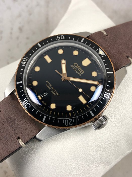 Oris - Divers Sixty Five Automatic - Ingen mindstepris - 01 733 7707 4354-07 5 20 55 - Mænd - 2011-nu