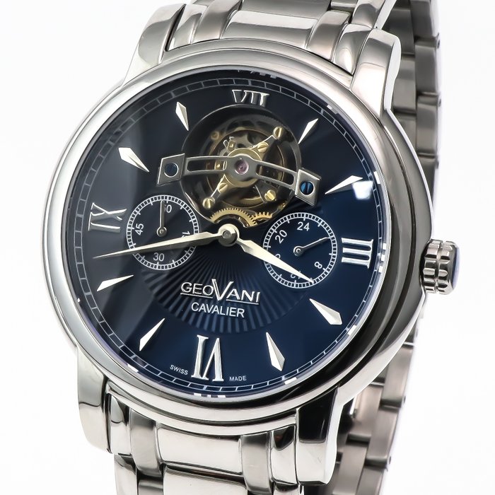 GEOVANI - Swiss Automatic Cavalier Tourbillon Swiss Made - GOT600-SS-9 - Limited Edition - Ingen mindstepris - Mænd - 2011-nu