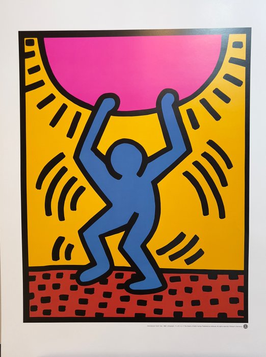 Keith Haring (after) - International Youth Year (1985) - 2000'erne