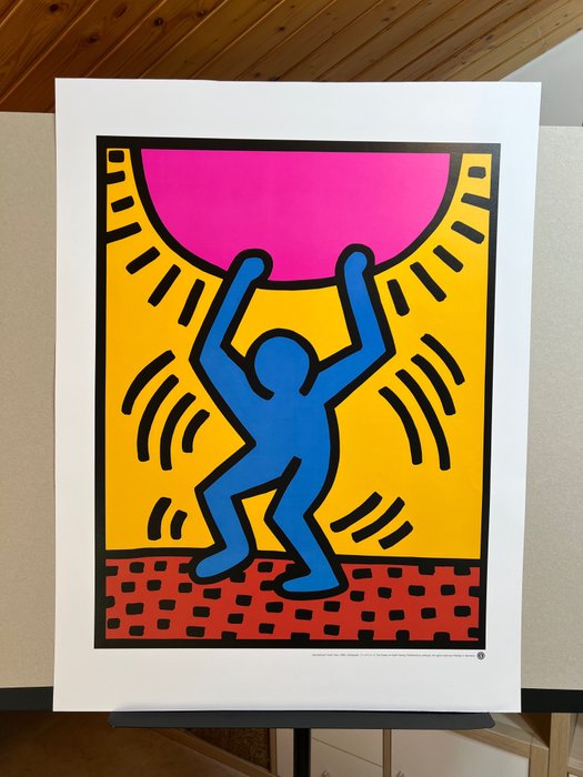 Keith Haring (after) - International Youth Year (1985) - 2000'erne