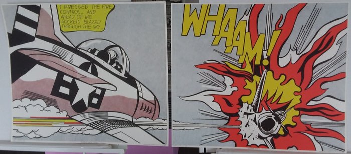 Roy Lichtenstein (after) - Whaam!