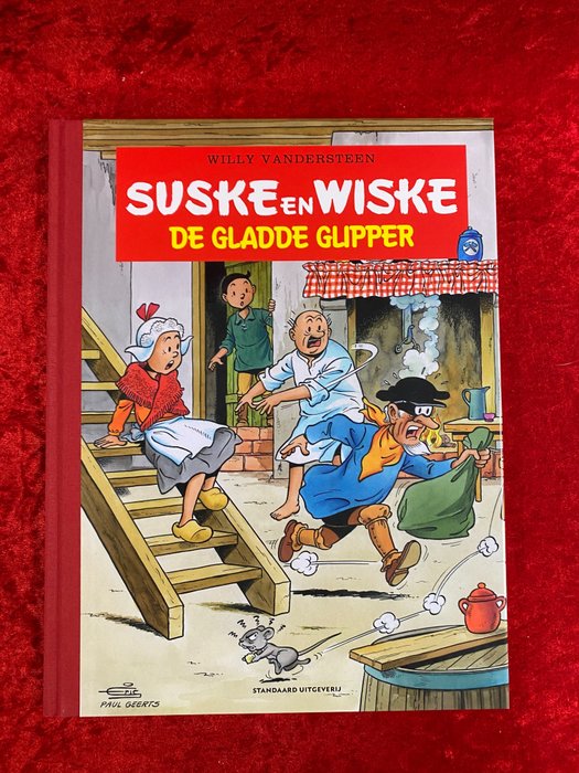 Suske en Wiske 149 - De Gladde Glipper - Luxe uitgave stripfestival Middelkerke op 200 ex. - 1 Album - Første udgave - 2022