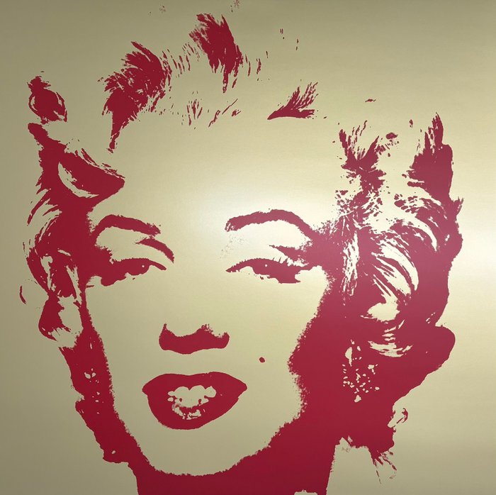 Andy Warhol (after) - Golden Marilyn