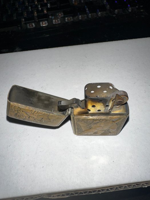 Zippo - Lighter - Stål (rustfrit)