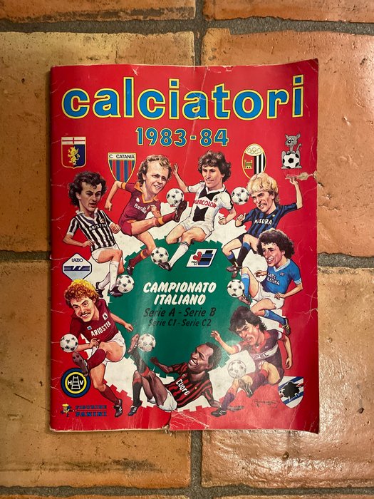 Panini - Calciatori 1983/84 - Incomplete album + 300 loose stickers - 1 Mixed collection