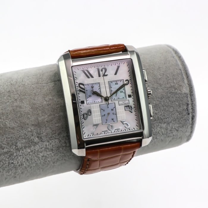 Murex - Swiss Quartz - ISX673-SL-7 - Brown strap - Ingen mindstepris - Mænd - 2011-nu