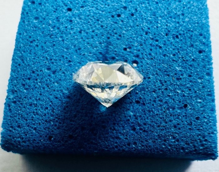 Ingen mindstepris - 1 pcs Diamant  (Natur)  - 0.50 ct - Rund - F - VVS1 - Gemological Institute of America (GIA)