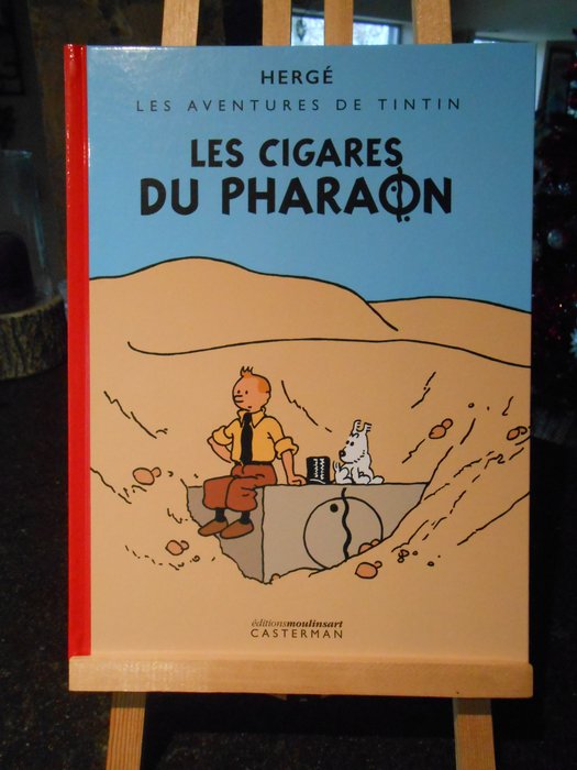 Tintin T4 - Les Cigares du pharaon - Colorisation inédite - 1 Album - Begrænset og nummereret udgave - 2022