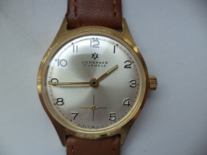 Junghans - 17 Jewels  gold-plated - cal. 620.10 - Ingen mindstepris - Unisex - 1960-1969