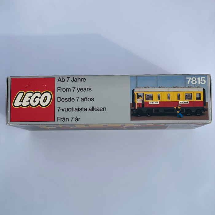 Lego - lego 7815 Passenger Carriage / Sleeper met doos uit 1983 !