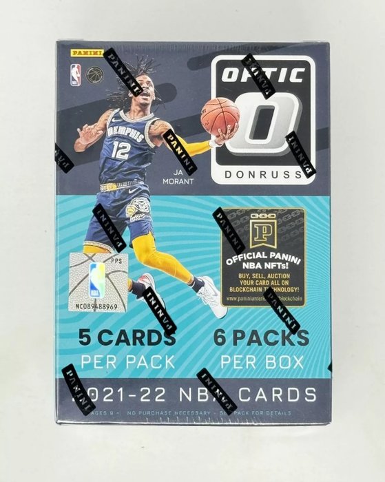 2021/22 - Panini - Donruss Optic - JA Morant - Look for autographs NBA players! - 1 Sealed box