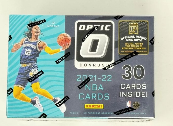 2021/22 - Panini - Donruss Optic - JA Morant - Look for autographs NBA players! - 1 Sealed box