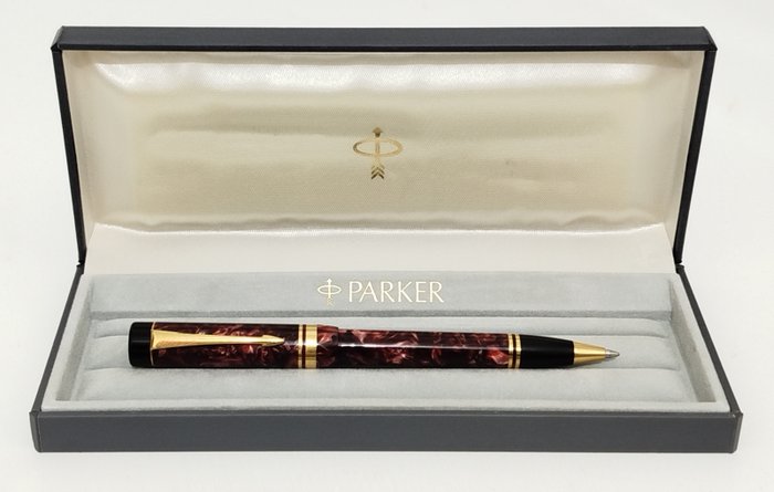 Parker - Duofold Centennial red marble - Kuglepen