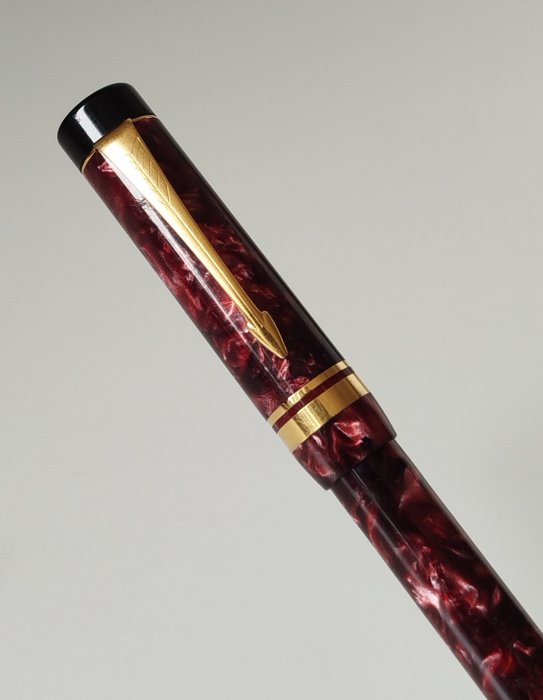 Parker - Duofold Centennial red marble - Kuglepen