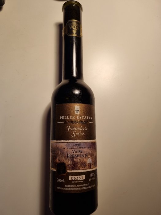 1998 Peller Estates, Vidal Icewine - Winona Ontario - 1 Chopine (0,25 L)