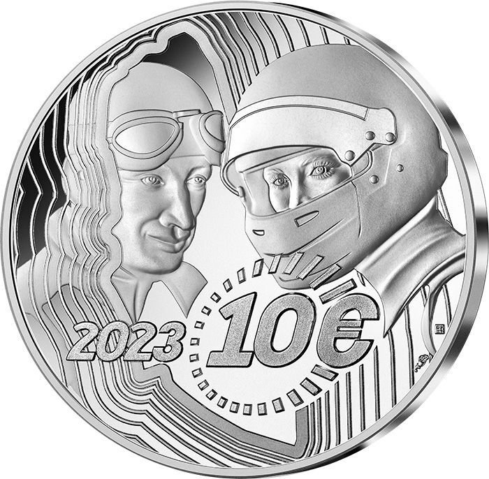 Frankrig. 10 Euro 2023 "Les 100 ans des 24 Heures du Mans" Proof