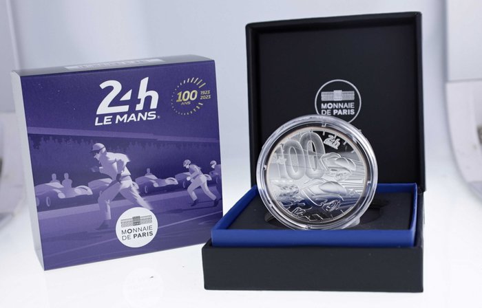 Frankrig. 10 Euro 2023 "Les 100 ans des 24 Heures du Mans" Proof