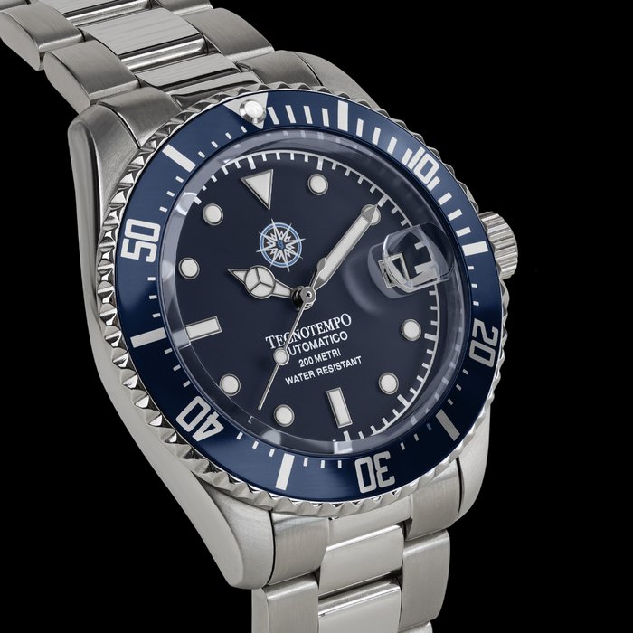 Tecnotempo - Diver's 200M - Special Edition Wind Rose - - - TT.200.RDVB2 (blue dial) - Mænd - 2011-nu