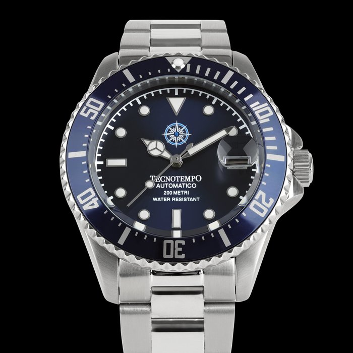 Tecnotempo - Diver's 200M - Special Edition Wind Rose - - - TT.200.RDVB2 (blue dial) - Mænd - 2011-nu