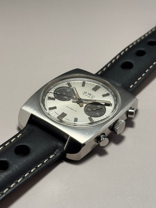 BWC-Swiss - *L.248 Panda Dial Chronograph* - Ingen mindstepris - 903009 - Mænd - 1960-1969