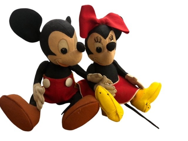 Mickey Mouse Minnie Mouse Filtfigurer (1950'erne)