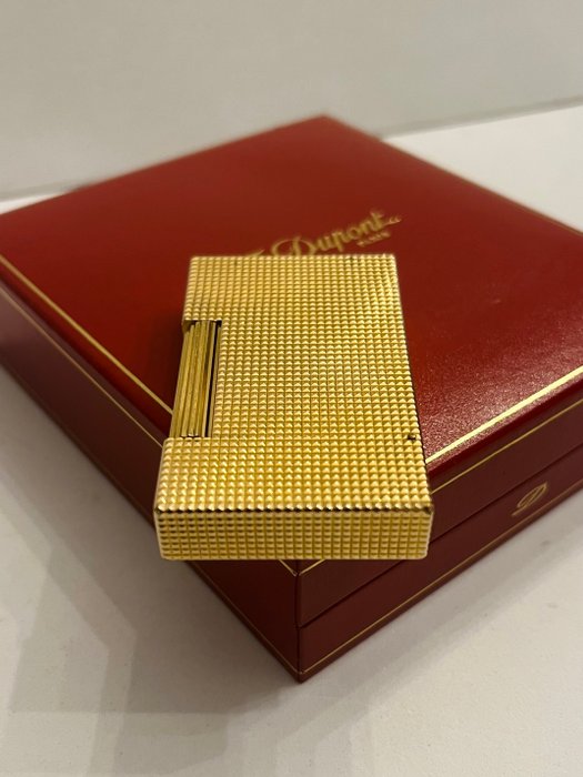 S.T. Dupont - L2 - golden diamond head - Lighter - Forgyldt