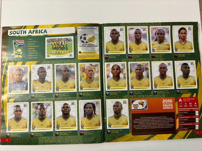 Panini - South Africa 2010 World Cup - 1 Complete Album