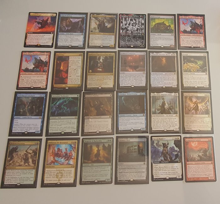 Wizards of The Coast - 24 Card - Magic: The Gathering - various - Various sets