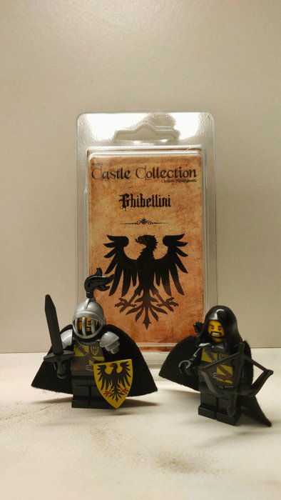 Lego - Castle - Minifigures Guelfi e Ghibellini serie Élite Custom Made Limited Edition - 2020+