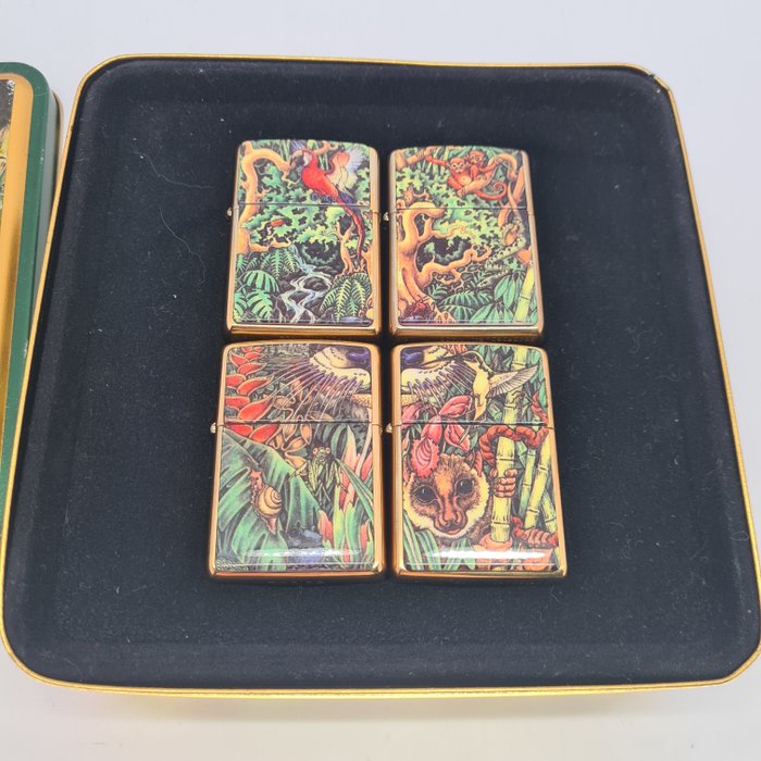 Zippo - Mysteries of the forest set - Lighter - Messing