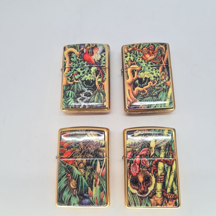 Zippo - Mysteries of the forest set - Lighter - Messing