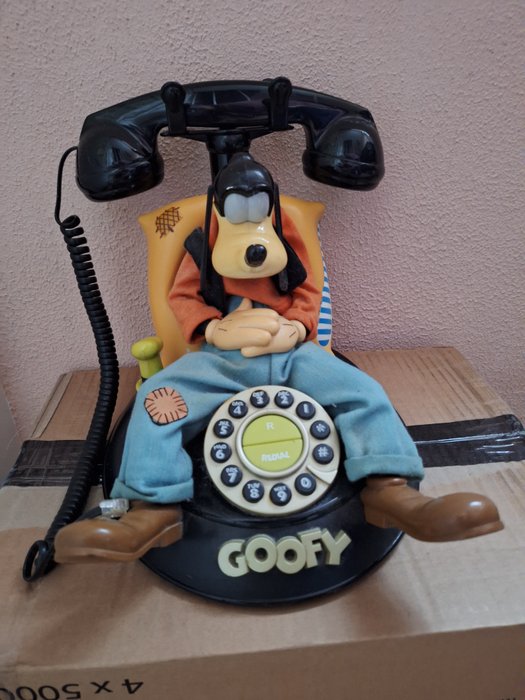 Disney, Goofy - Vintage Disney talking telephone