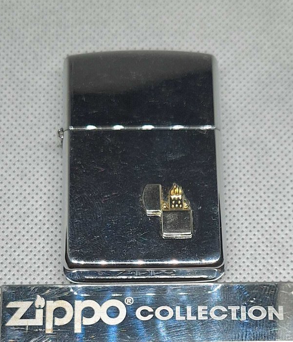 Zippo, Fuego Año 1991 Mes Abril - Lighter - Stål