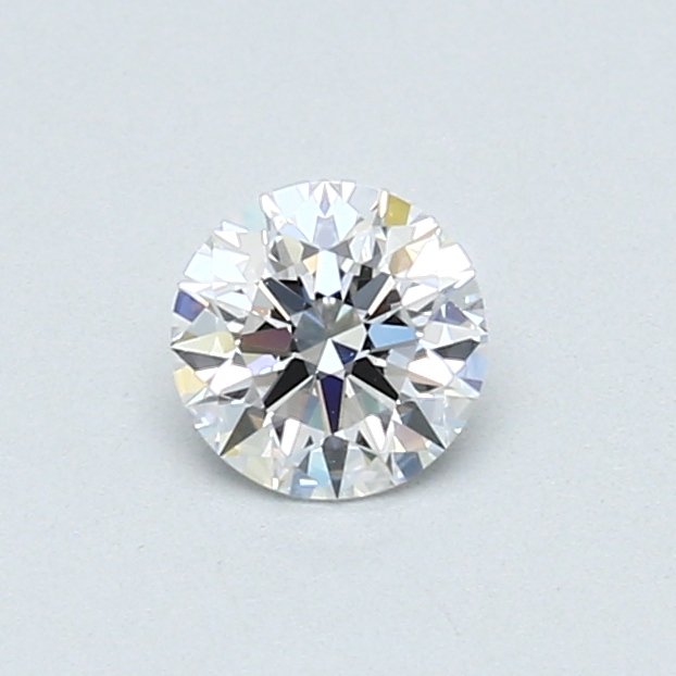 1 pcs Diamant  (Natur)  - 0.45 ct - Rund - D (farveløs) - VS2 - Gemological Institute of America (GIA)