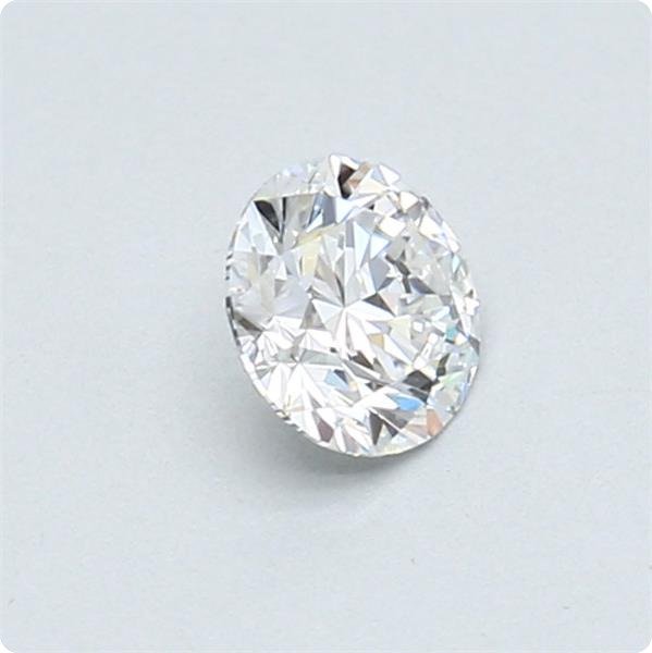 1 pcs Diamant  (Natur)  - 0.45 ct - Rund - D (farveløs) - VS2 - Gemological Institute of America (GIA)